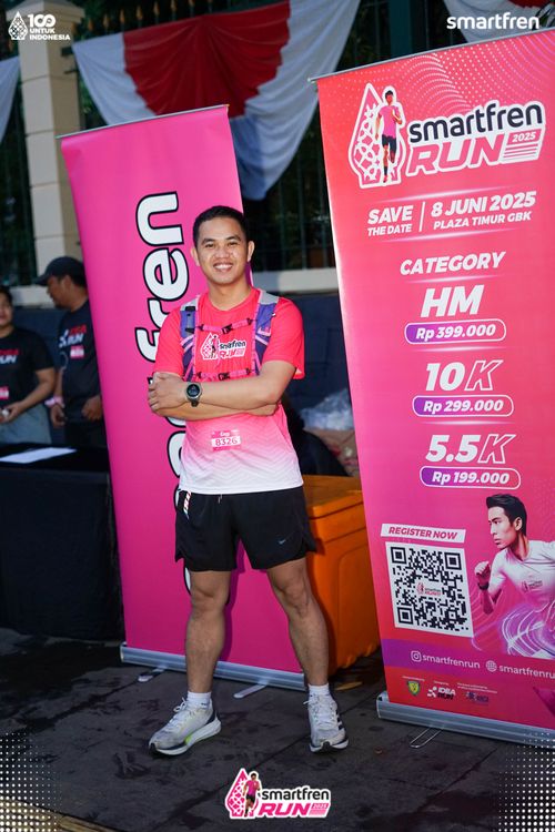 Race photo from Smartfren Run 2025 Vibes