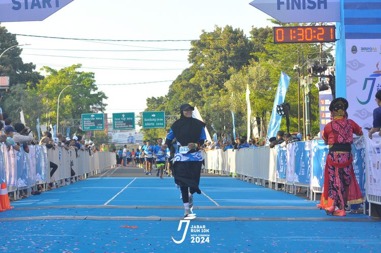 Race photo from Jabar Run 10K 2024