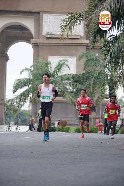 Race photo from Kediri Half Marathon 2025