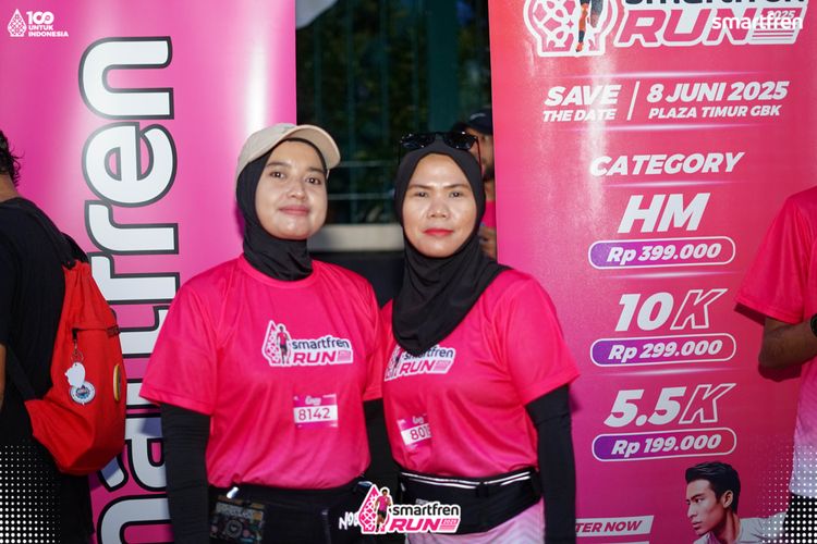 Race photo from Smartfren Run 2025 Vibes