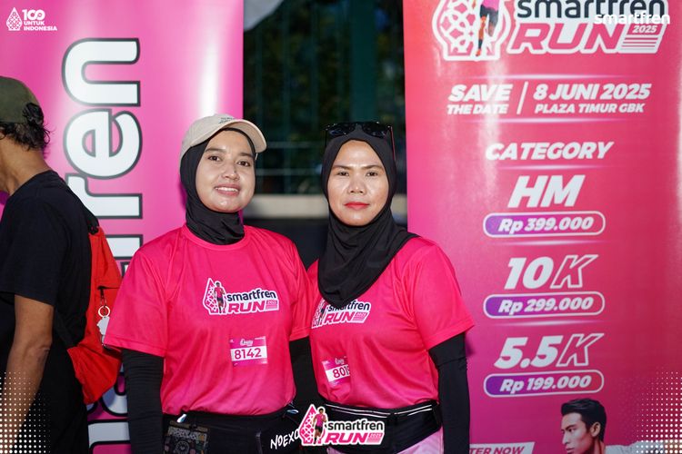 Race photo from Smartfren Run 2025 Vibes