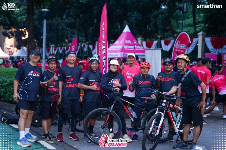 Race photo from Smartfren Run 2025 Vibes