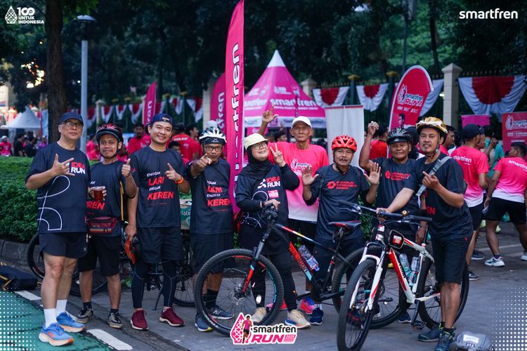 Race photo from Smartfren Run 2025 Vibes