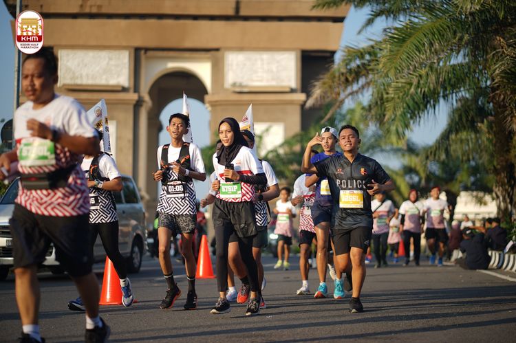 Race photo from Kediri Half Marathon 2024