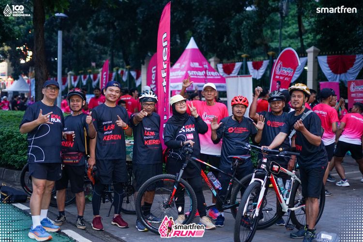 Race photo from Smartfren Run 2025 Vibes