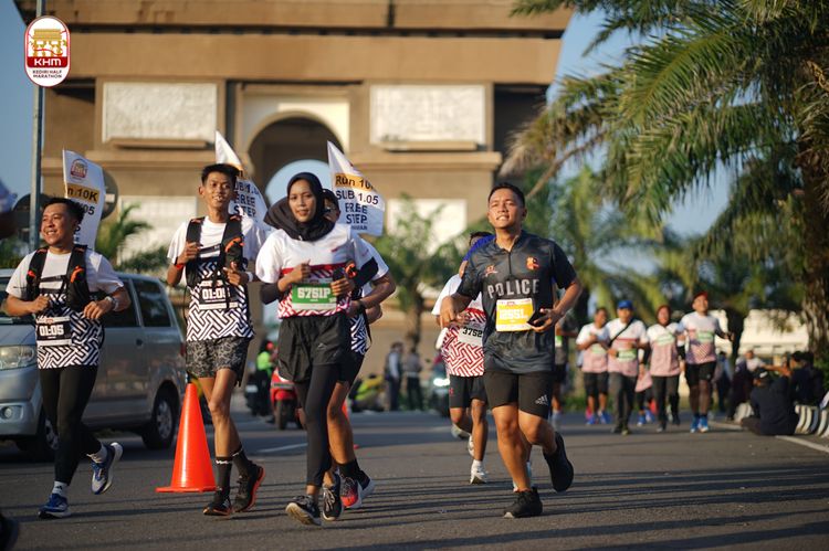 Race photo from Kediri Half Marathon 2024