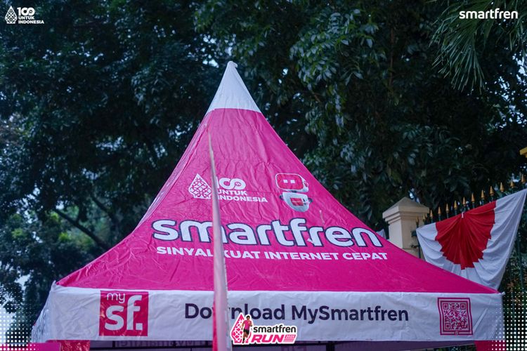 Race photo from Smartfren Run 2025 Vibes