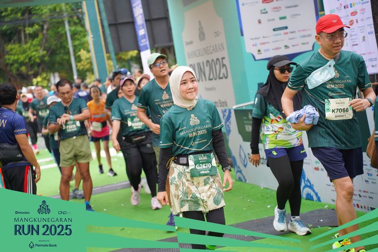 Race photo from Mangkunegaran Run 2025