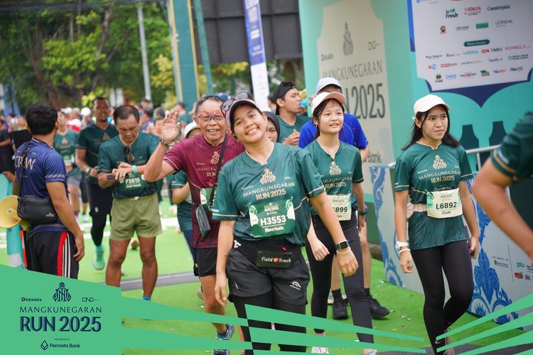 Race photo from Mangkunegaran Run 2025