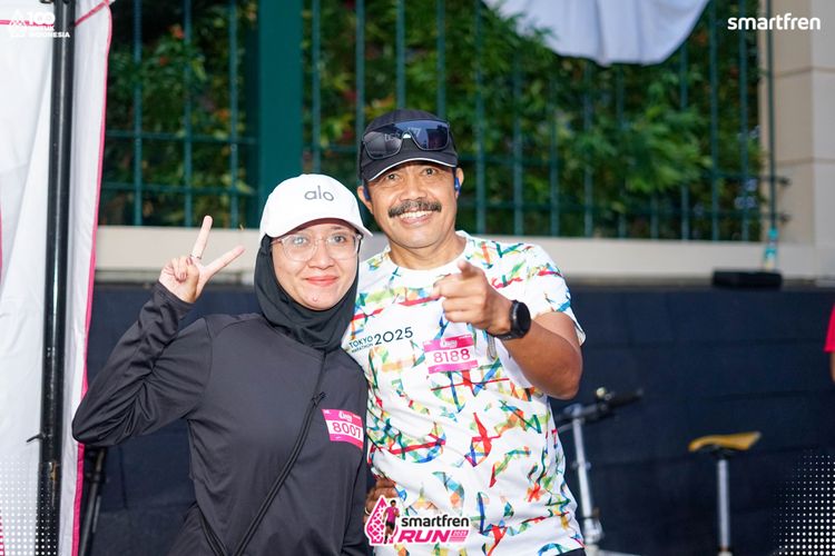Race photo from Smartfren Run 2025 Vibes