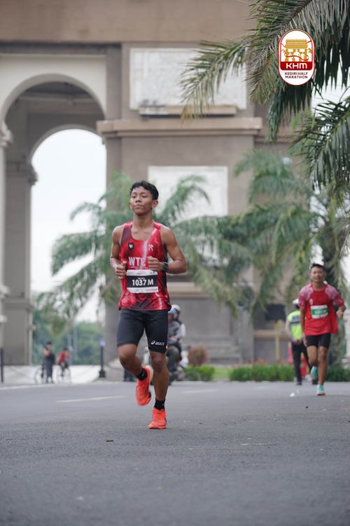 Race photo from Kediri Half Marathon 2025