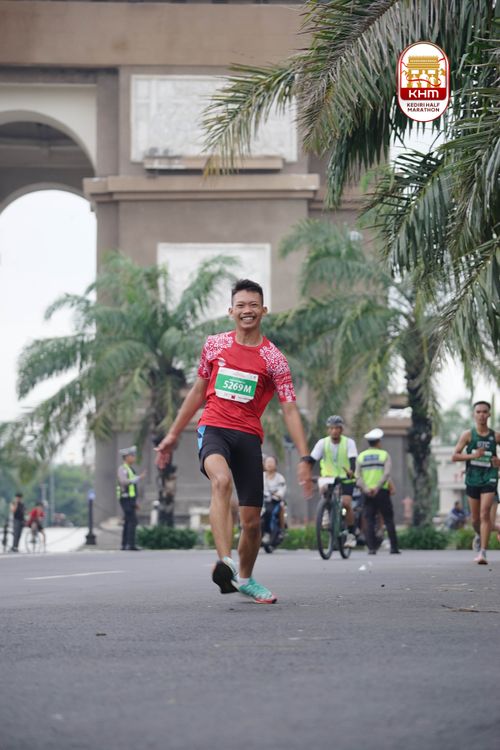 Race photo from Kediri Half Marathon 2025