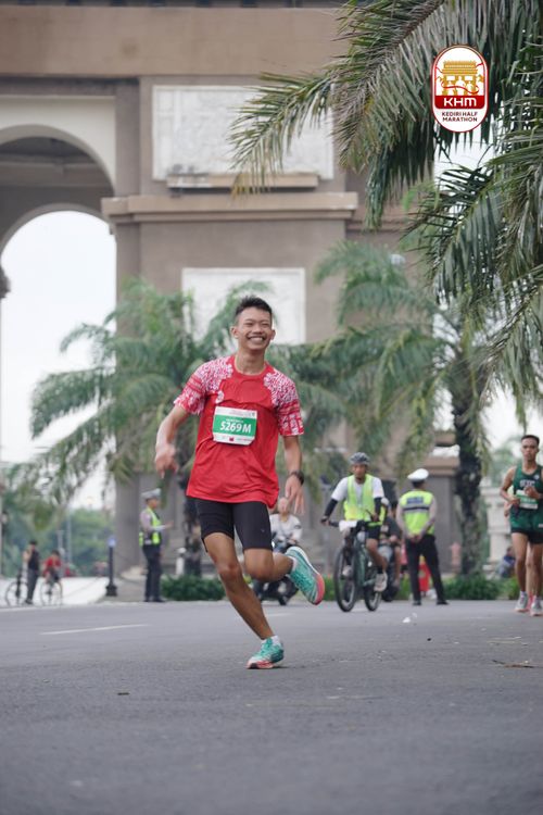 Race photo from Kediri Half Marathon 2025