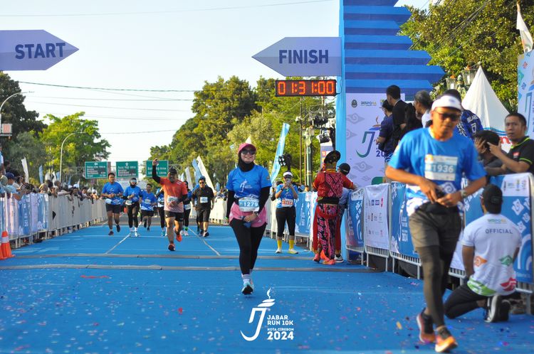 Race photo from Jabar Run 10K 2024