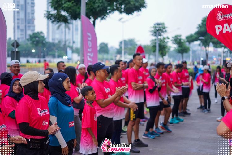 Race photo from Smartfren Run 2025 Vibes