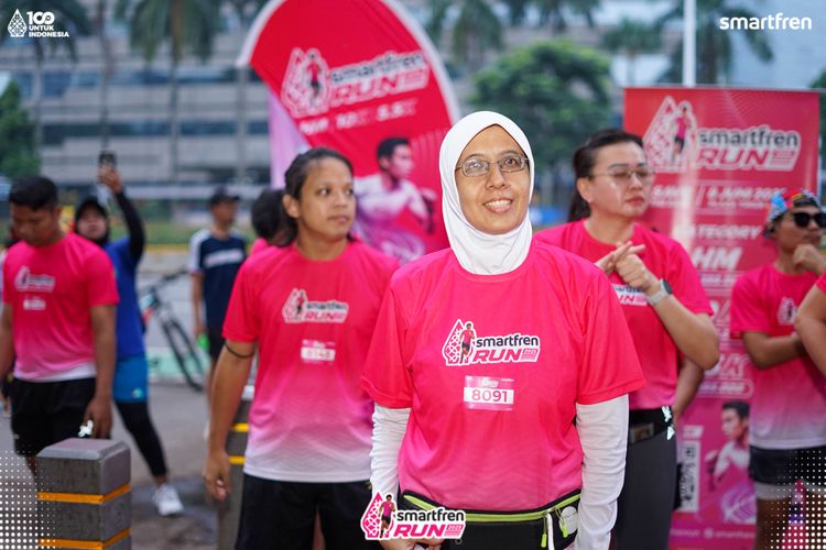 Race photo from Smartfren Run 2025 Vibes
