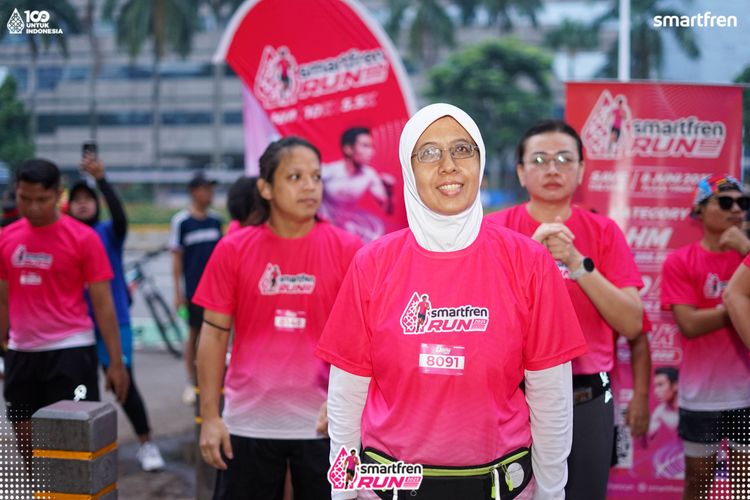 Race photo from Smartfren Run 2025 Vibes