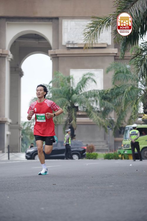 Race photo from Kediri Half Marathon 2025