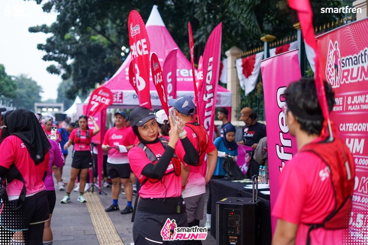Race photo from Smartfren Run 2025 Vibes
