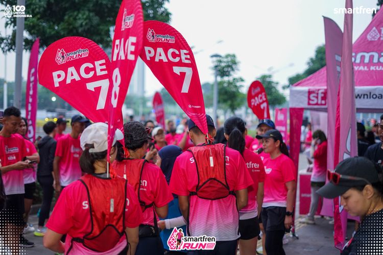 Race photo from Smartfren Run 2025 Vibes