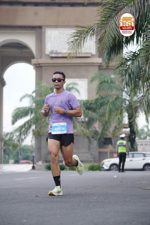 Race photo from Kediri Half Marathon 2025