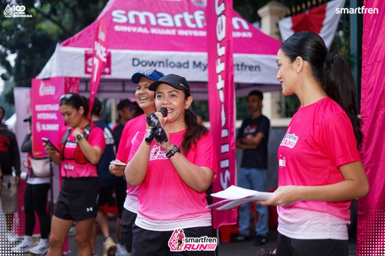 Race photo from Smartfren Run 2025 Vibes