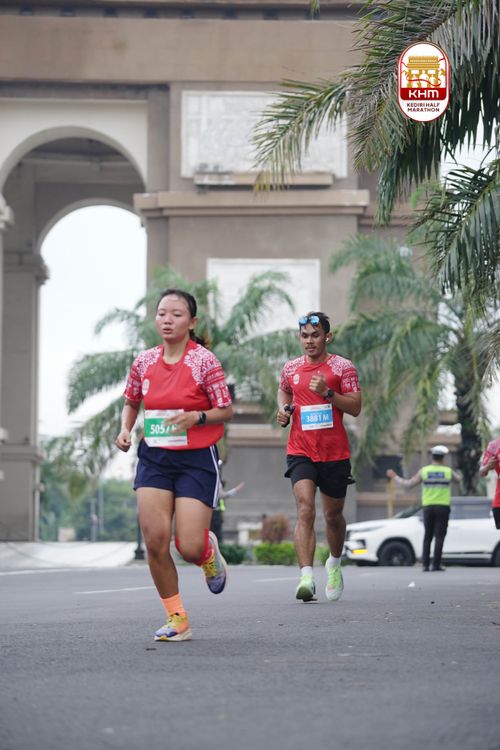 Race photo from Kediri Half Marathon 2025
