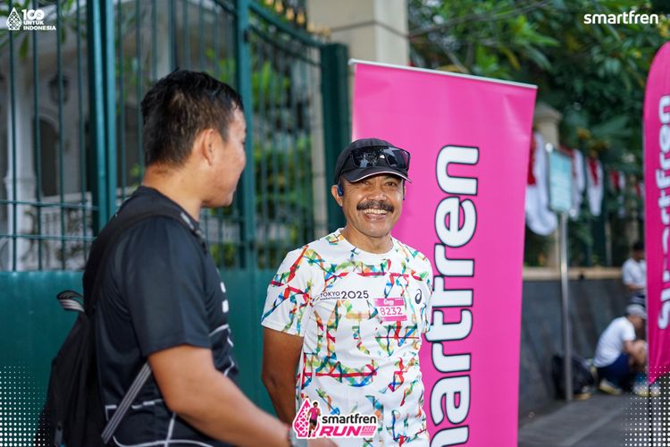 Race photo from Smartfren Run 2025 Vibes