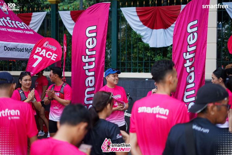 Race photo from Smartfren Run 2025 Vibes