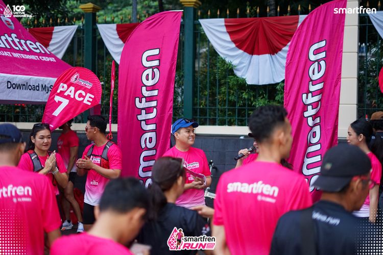 Race photo from Smartfren Run 2025 Vibes