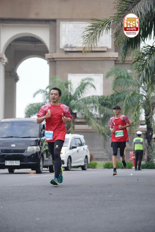 Race photo from Kediri Half Marathon 2025