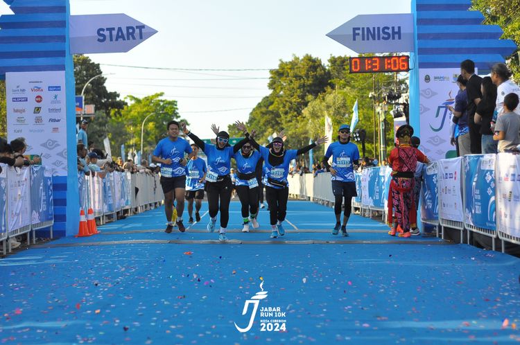 Race photo from Jabar Run 10K 2024