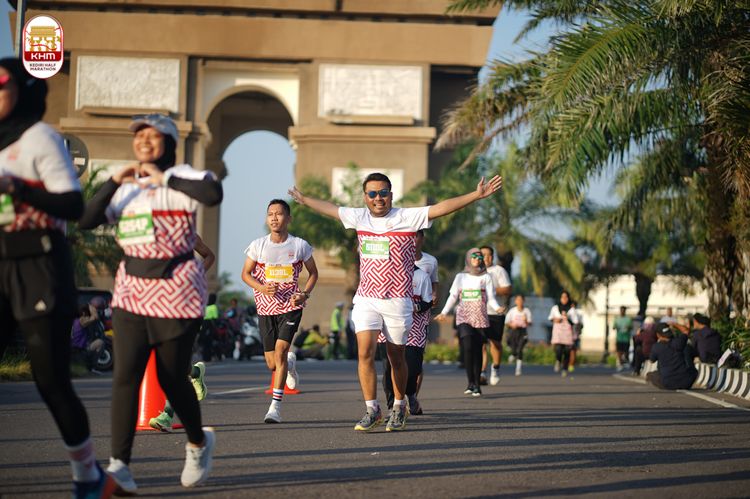 Race photo from Kediri Half Marathon 2024