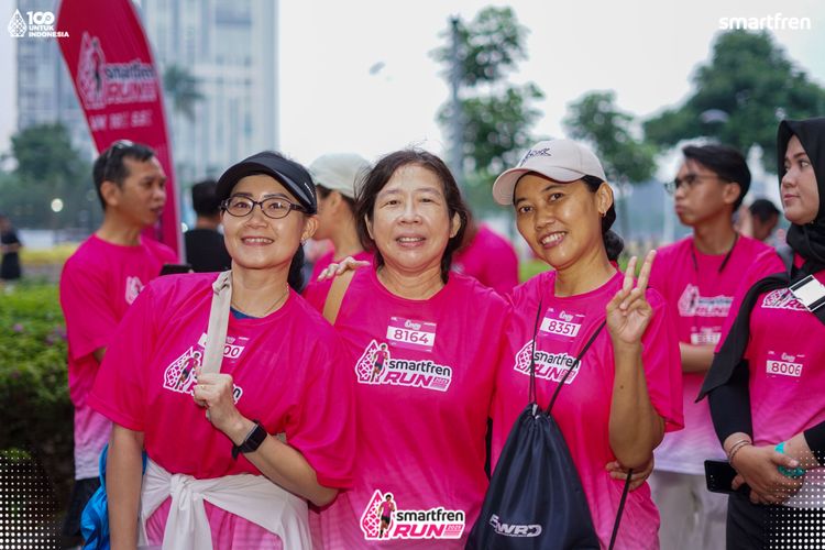 Race photo from Smartfren Run 2025 Vibes