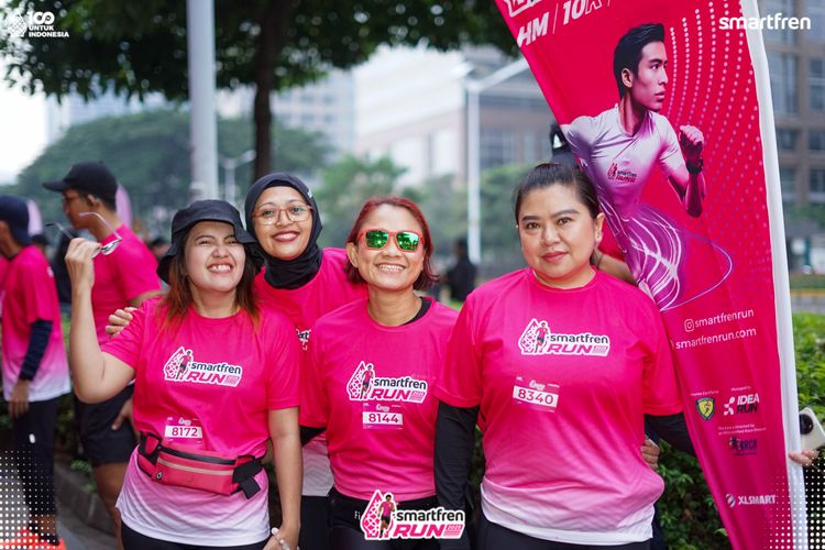 Race photo from Smartfren Run 2025 Vibes
