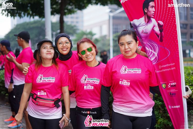 Race photo from Smartfren Run 2025 Vibes