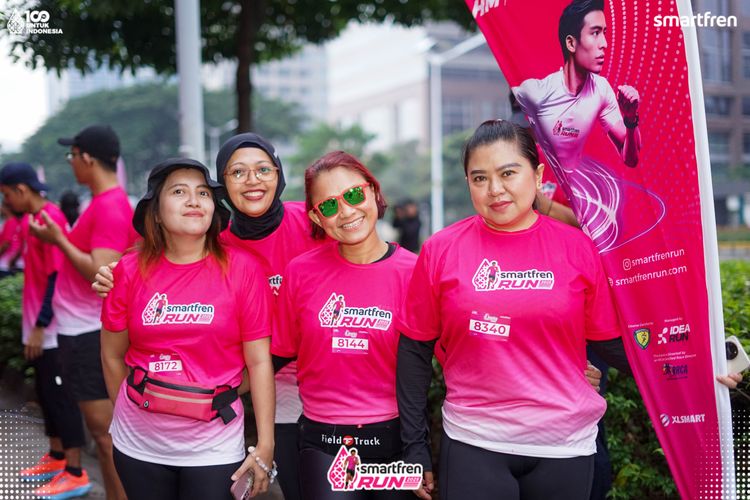 Race photo from Smartfren Run 2025 Vibes