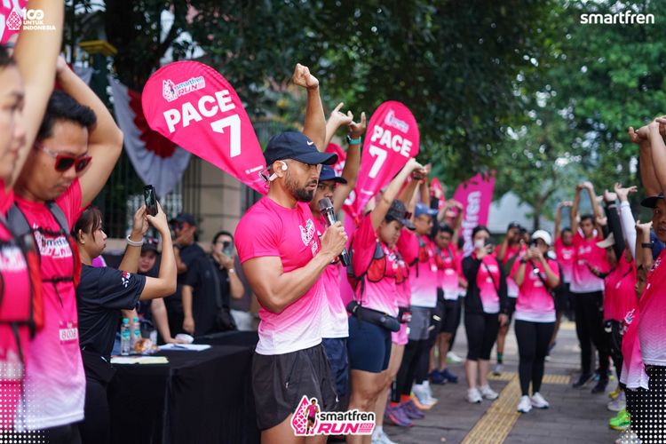 Race photo from Smartfren Run 2025 Vibes