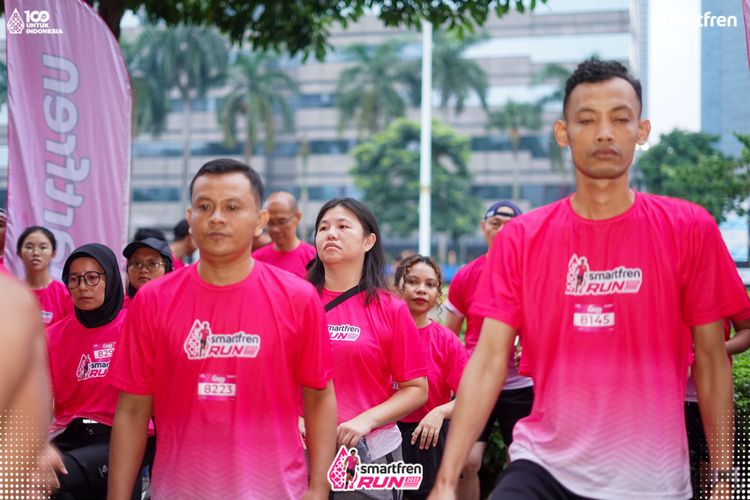 Race photo from Smartfren Run 2025 Vibes