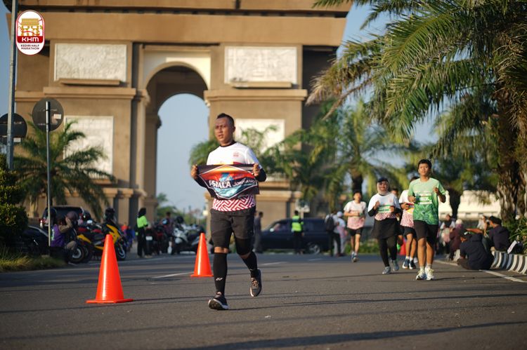 Race photo from Kediri Half Marathon 2024