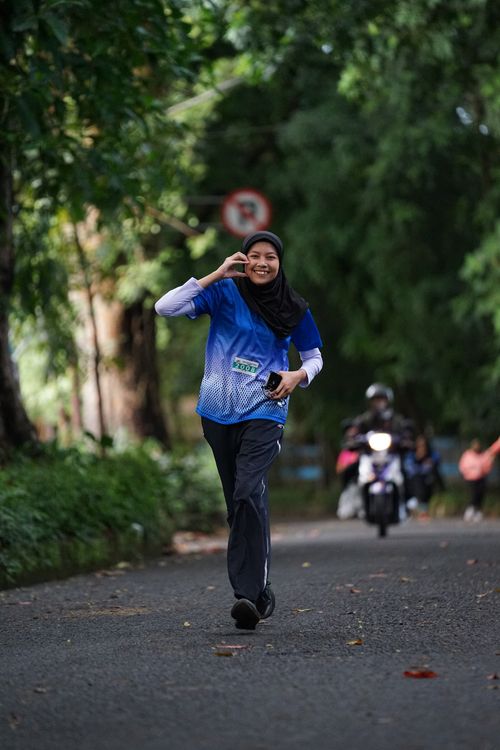 Race photo from KBP City Run 2024 Vibes