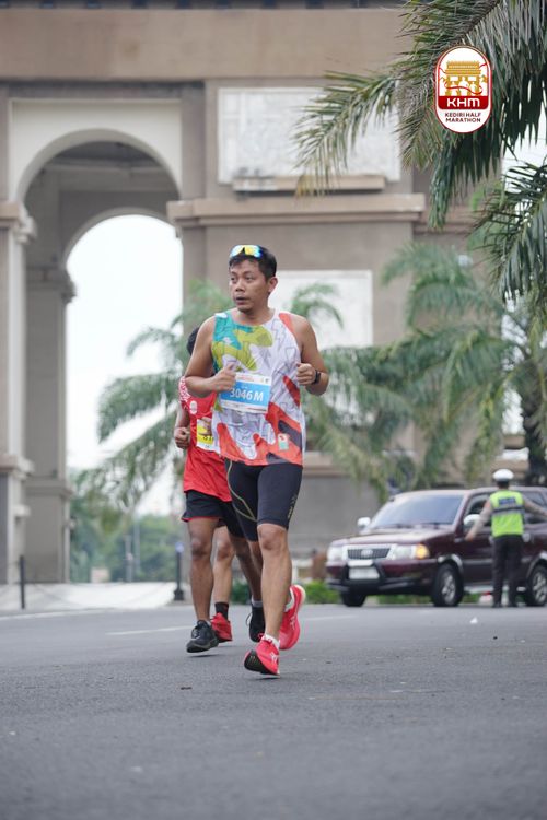 Race photo from Kediri Half Marathon 2025