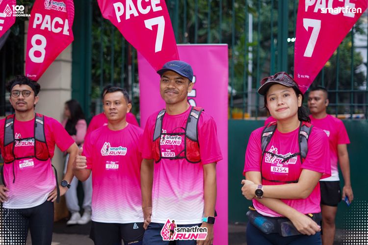 Race photo from Smartfren Run 2025 Vibes
