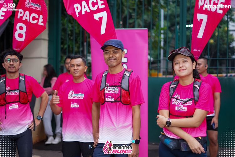 Race photo from Smartfren Run 2025 Vibes