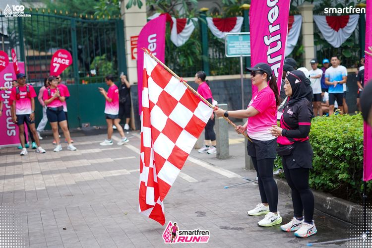 Race photo from Smartfren Run 2025 Vibes