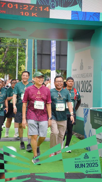 Race photo from Mangkunegaran Run 2025
