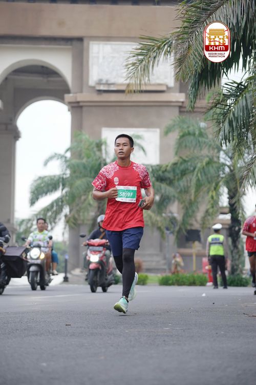 Race photo from Kediri Half Marathon 2025