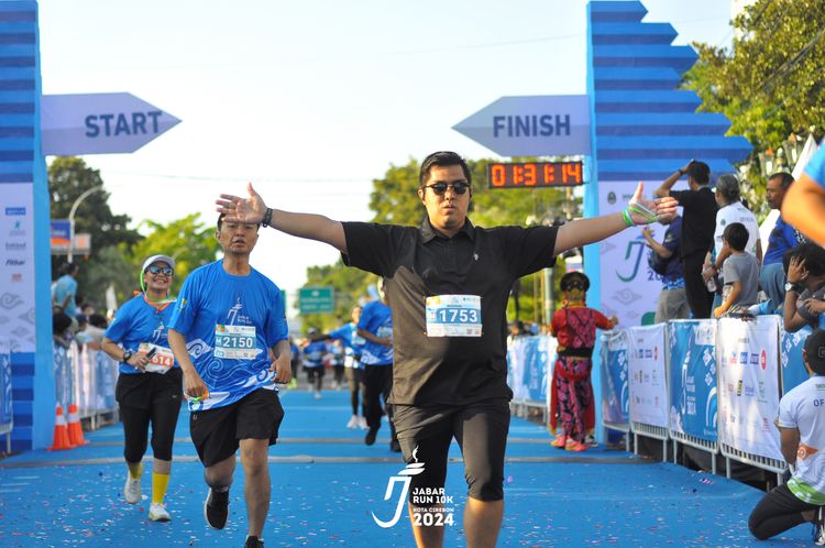 Race photo from Jabar Run 10K 2024