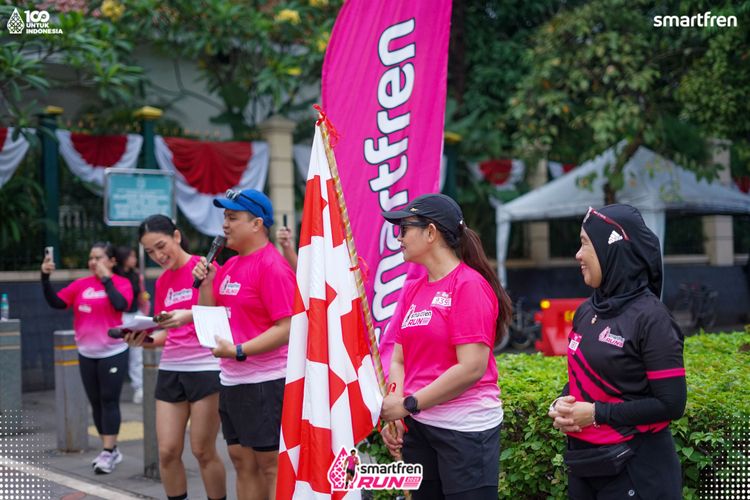 Race photo from Smartfren Run 2025 Vibes