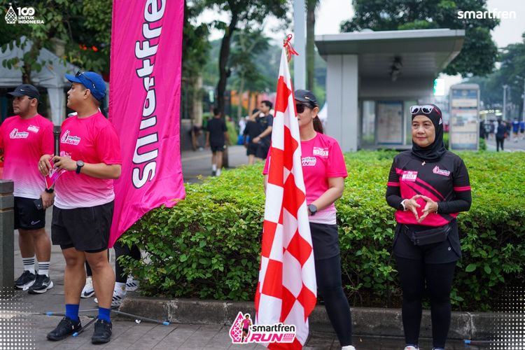 Race photo from Smartfren Run 2025 Vibes